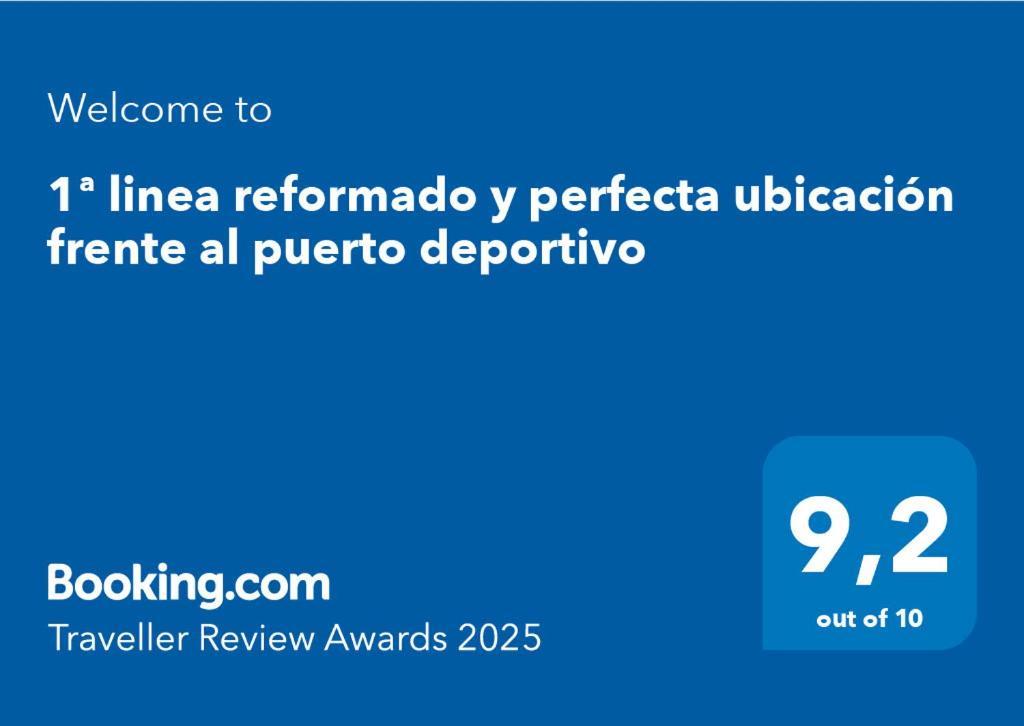 1ª Linea Reformado Y Frente Al Puerto Deportivo Firmamos Contrato Si El Cliente Lo Solicita Aunque Es Necesario Hacer La Reserva Para Poder Comunicarse Оспіталет-дель-Інфант Екстер'єр фото